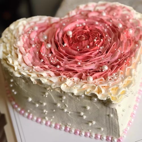 Essbare Süßigkeiten 120G weiße Perle Süßigkeiten Streuen Geburtstag Hochzeit Halloween Thanksgiving Weihnachtskuchen Cupcake Keks Dim sum Dekorative Süßigkeiten