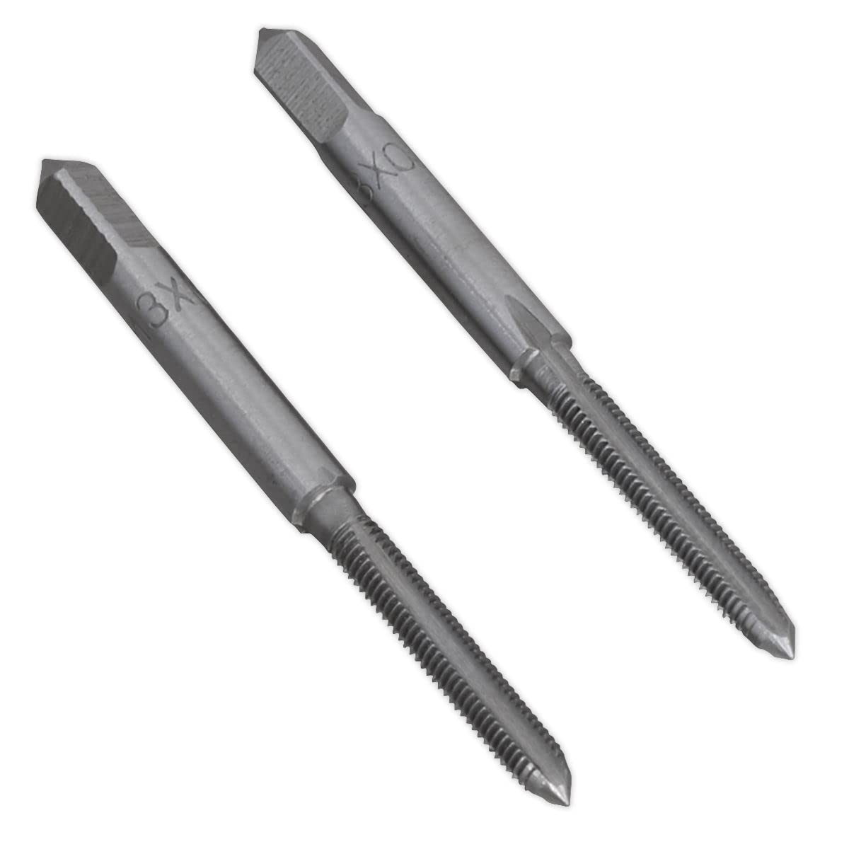 Sealey 2 Piece M3 x 0.5mm Tap Set (Taper & Plug) - TSM3