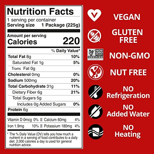 Kitchen & Love Jalapeno & Roasted Pepper Quinoa Quick Meal 6-Pack | Vegan, Gluten-Free, Ready-to-Eat, No Refrigeration Required