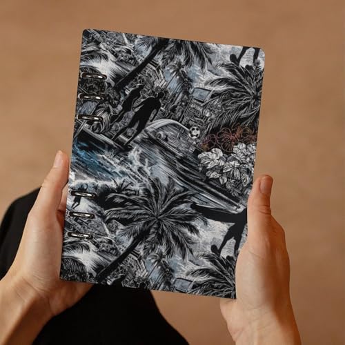 Cahier en cuir synthétique A5 avec couverture rigide premium