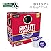 Eight O'Clock Dark Italian Espresso Coffee, Keurig Single Serve K-Cup Pods, Dark Roast, 32 Count
