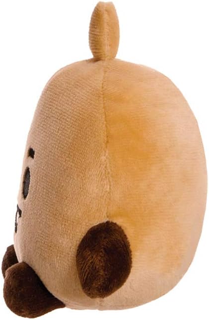 AURORA, 61376, BT21 Official Merchandise, Baby SHOOKY Sitting Doll 5In, Soft Toy, Brown