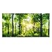 Restokki Aquarium Background, 3D Effect Adhesive Forest Poster Terrarium Rainforest Background for Aquarium Fish Tank Decoration(8#)