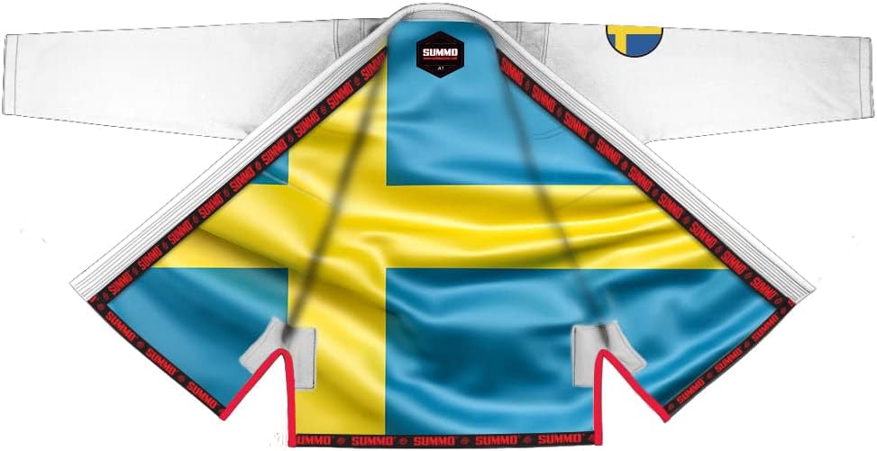 Summo Swedish White Sublimation Bjj Gi