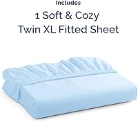 Vista 617 de King Fitted Bed Sheet - Bottom Single Fitted Sheet Only - Ultra-Soft Hotel Luxury Bedding w/ 8-16 Inch Deep Pockets - Breathable, Cooling & Wrinkle