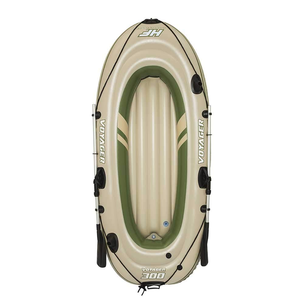 Hydro-Force Bestway Schlauchboot-Set, Voyager 300, 243 x 102 x 31 cm, für 2 Personen