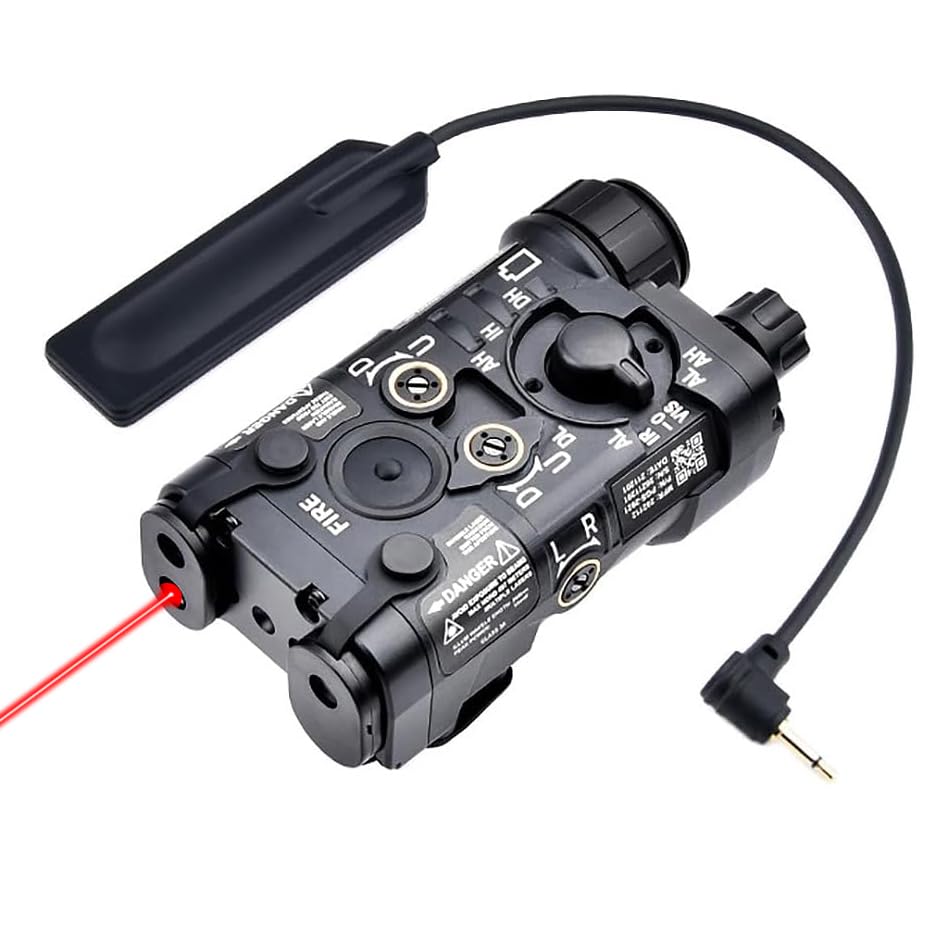Mini Version Metal Laser Sights?with IR Laser + Red/Green/Blue Laser Sight + Strobe/Momentary/Constant Modes Whitelight LED 150 Lumens Flashlight?with Pressure Switch?for 20mm Rail (Red Laser BK)