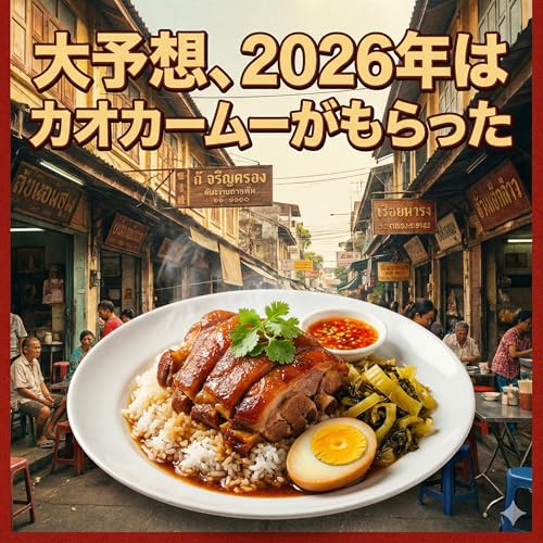 #37　大予想、2026年はカオカームーがもらった