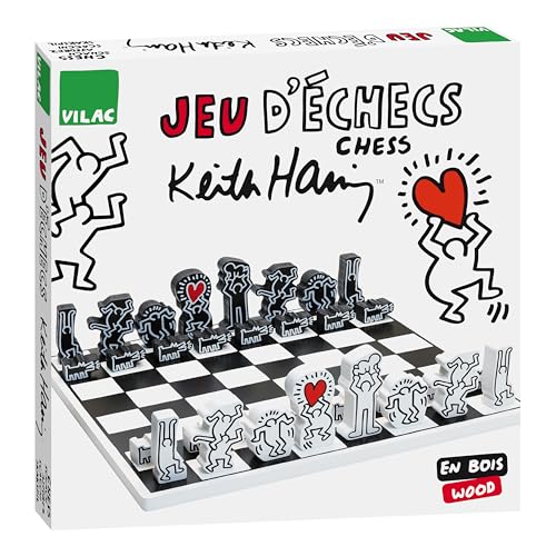 Vilac Jeu d'échecs Keith Haring, 9221