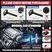 UF648 Ignition Coil &97390 Double Iridium Spark Plug for Chrysler 200 300 TOWN & COUNTRY/Dodge Avenger Challenger Charger Durango Grand Caravan Journey/Jeep Wrangler/Ram 1500 2500 3.2L 3.6L V6#C1791