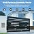 Gyxel C01-L Smart Automatic Gate Opener Kit, App Compatible Single Swing Gate Opener-Up to 14ft Long or 440lb, Electric Gate Opener for Driveway Single Swing Gate with Long-Range Gate Remote and More