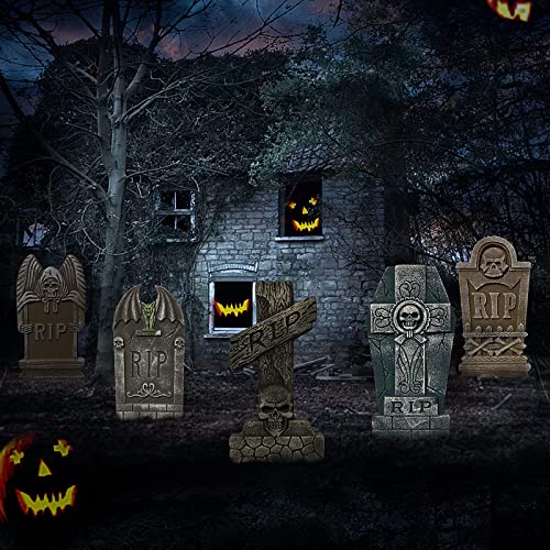 5 pezzi 43 cm decorazione Halloween schiuma RIP