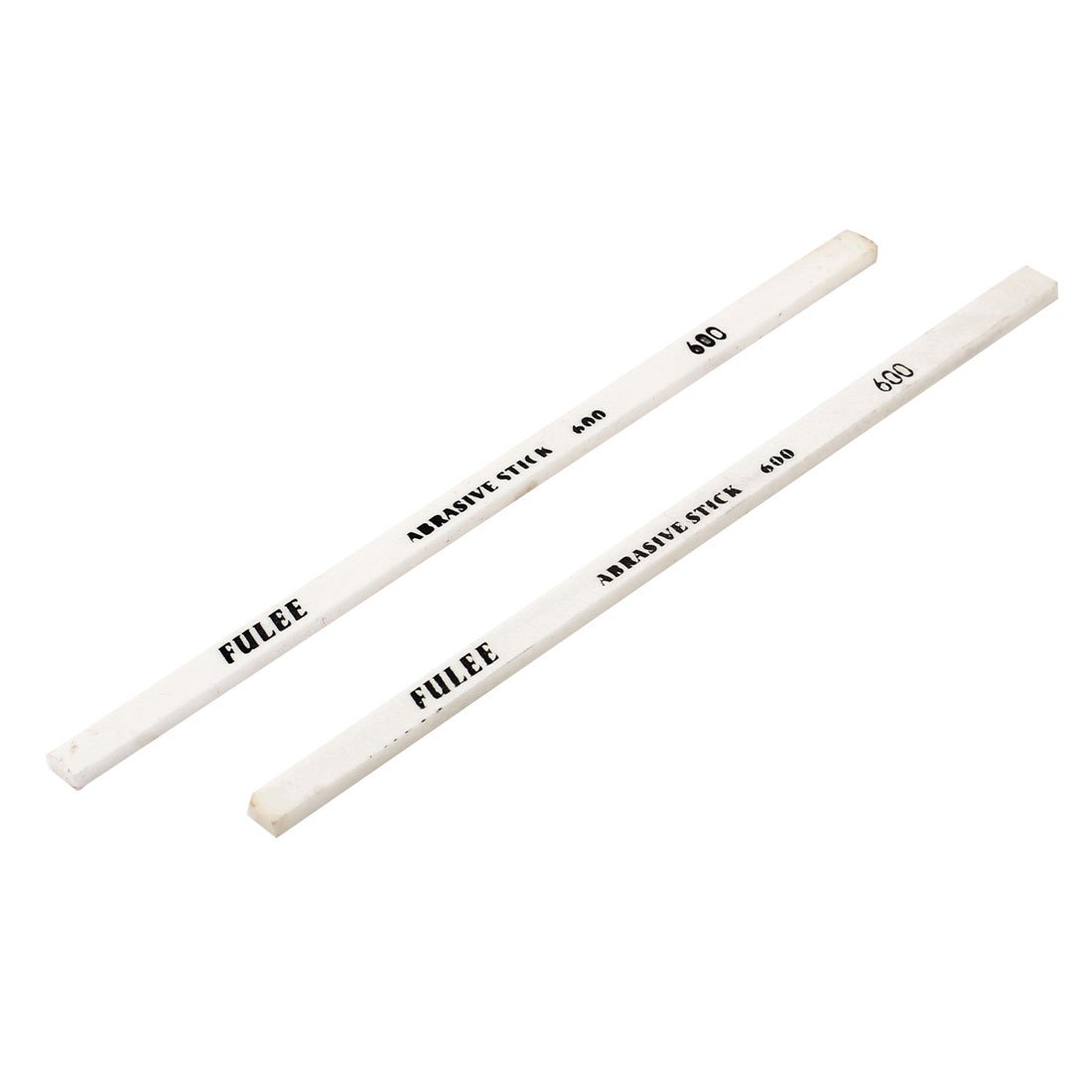 Aexit 2 Pcs Buffing & Polishing Accessories White Grinding Polishing Whetstone Oil Stone Grit 600 for Buffing Wheels Sharpener System