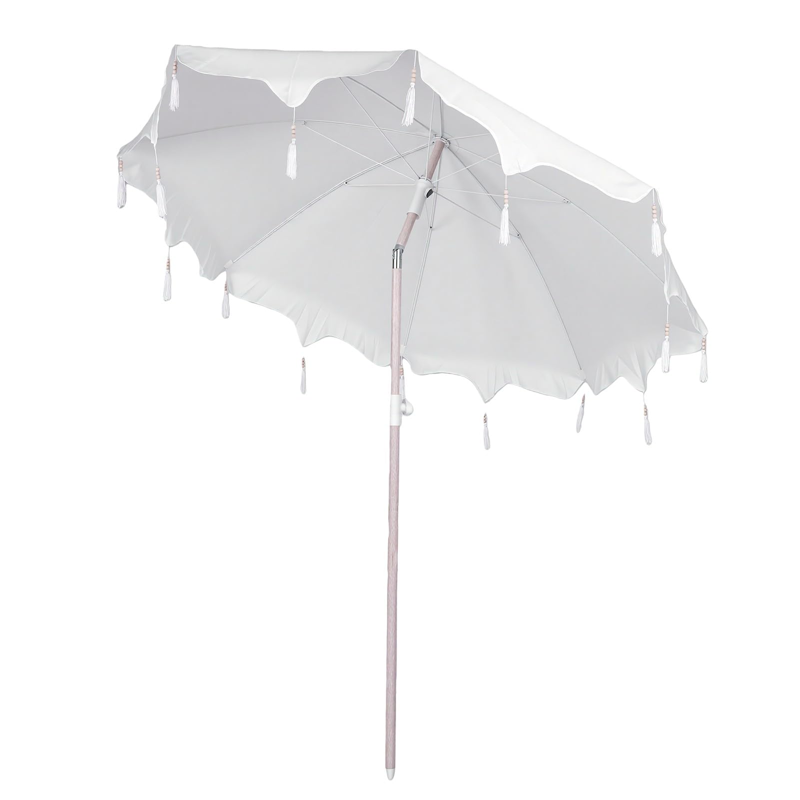 Parasolka Patio z Frędzlami, Ochrona UPF 50+, łuk 2m