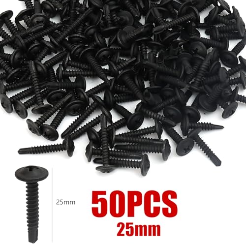 Tornillos autorroscantes de acero inoxidable 25 mm, 50 unidades miniatura 2