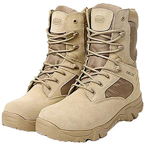 Bottes tactiques LiliChan Delta avec zip latéral de 8 pouces