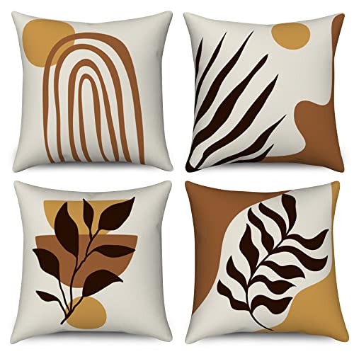 Housse de coussin boho 50x50 pour sublimer votre salon moderne