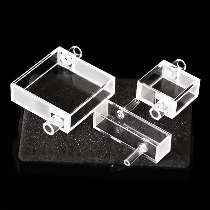 Cuvette d'écoulement en quartz de mesure pour fluides de laboratoire - 4