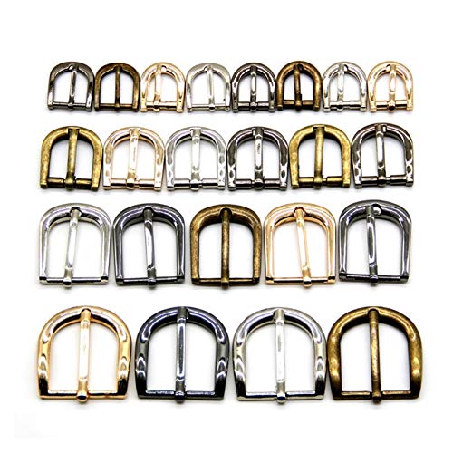 XYBB 10 Teile/los 11mm / 13mm / 15mm / 20mm / 25mm Silber Bronze Gold Square Metallschuhe Tasche Gürtelschnallen Dekoration DIY Zubehör Nähen Gürtelschnallen (Color : Bronze 703, Size : 25mm) Cover