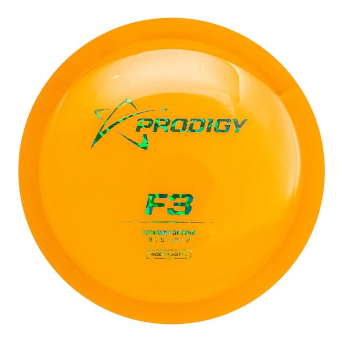 Prodigy Disc 400 F3 - Disco da golf da fairway stabile, estremamente resistente, ottimo per tutti i livelli di abilità, i colori possono variare (170-176 g)
