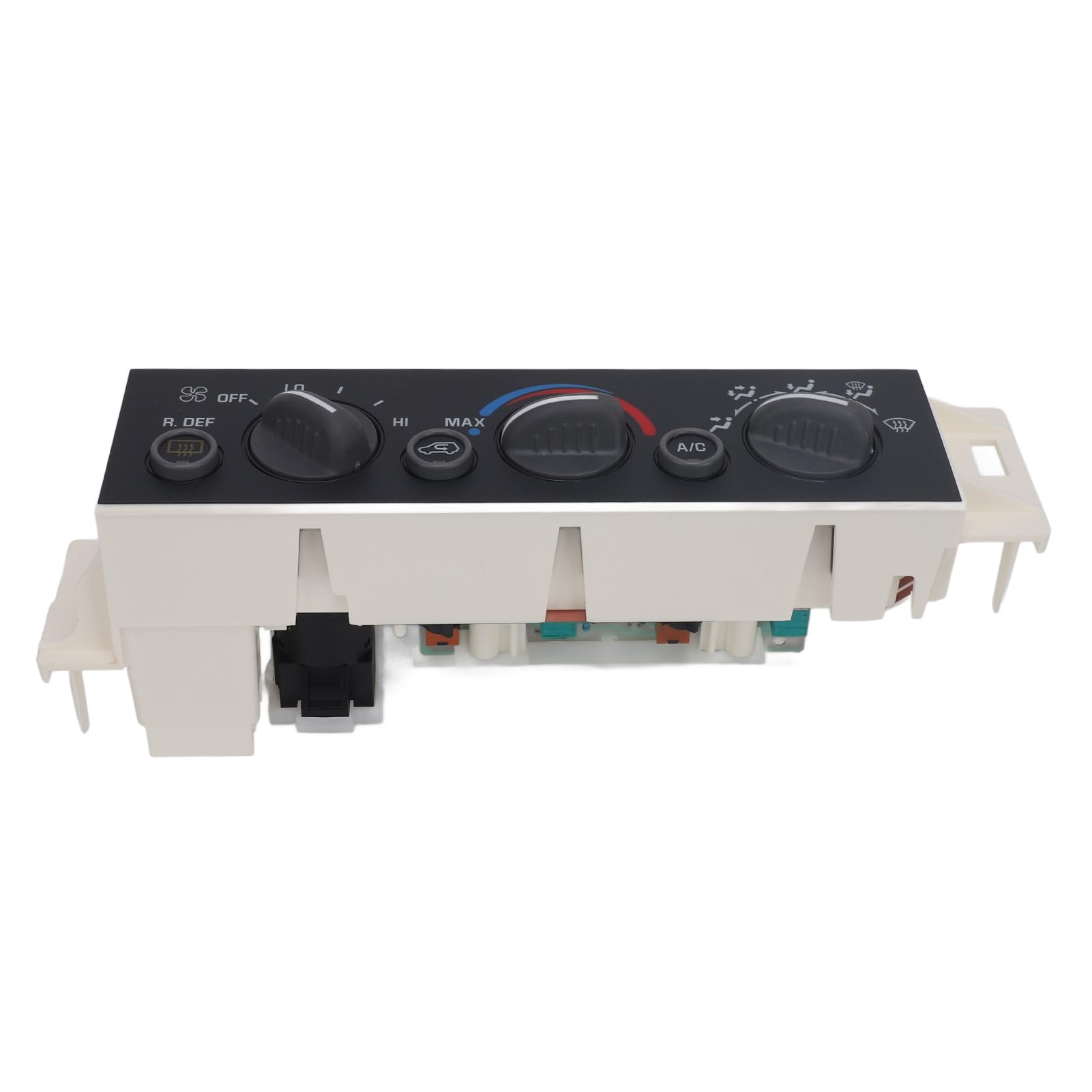 Módulo de Interruptor de Control de Climatización de CA, Módulo de Control de Calefacción de Equipo Original con Interruptor Desempañador de Ventana Trasera 599‑006 Reemplazo