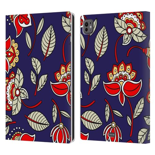 Housse iPad Pro 11 2024 motif ethnique pour le bureau