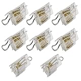 BOLWHAO 8 PCS Cord Lock Mechanism for 25mm/1inch Venetian Blind Venetian Blind Cord Lock Roller Shut