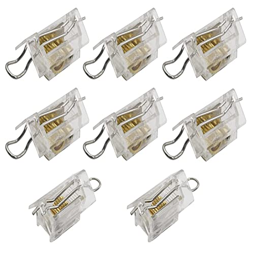 Bolwhao 8 Pcs Cord Lock Mechanism For 25Mm/1Inch Venetian Blind Venetian Blind Cord Lock Roller Shutter Accessories #TOP19