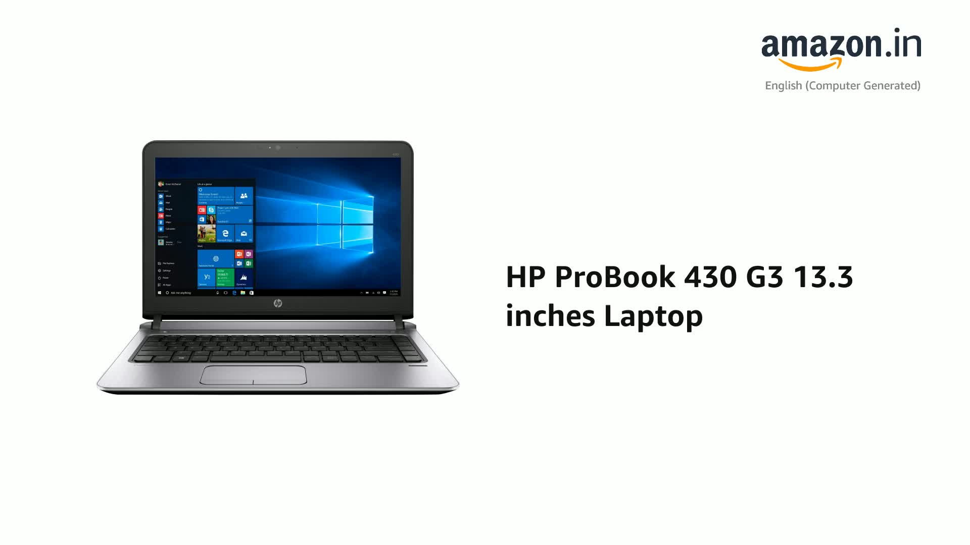 Refurbished) HP ProBook 430 G3 13.3 inches Laptop (Intel Core i5
