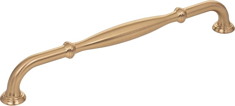 Jeffrey Alexander Tiffany 224 mm Center-to-Center Bar Pull, Satin Bronze