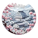 Bando Japan Souvenir Vinyl Decal Sticker 3-Inch
