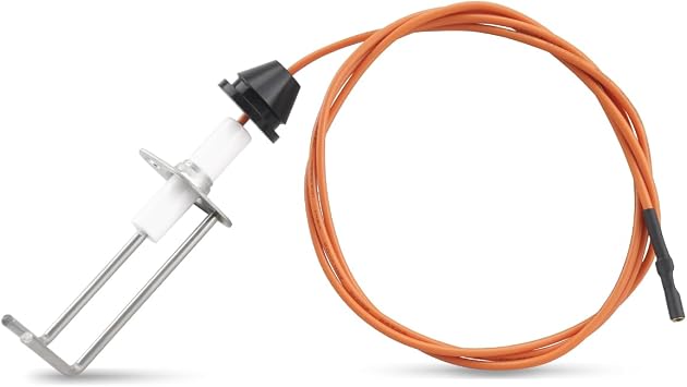 62-24141-04 Direct Spark Furnace Igniter Fit for Rheem HVAC Furnace, 1-15/16 Inch Tip x 40 Inch Wire