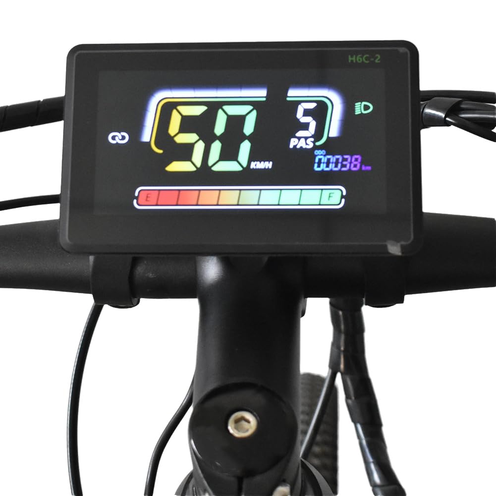 Compteur de Vitesse Bluetooth pour Vélo Électrique, Écran LCD, UART, 5 Broches