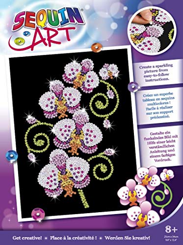Sequin Art Purple Orchid