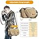 TARION Kameratasche Spiegelreflex Kamera Schultertasche SLR DSLR Kamera Foto Tasche Umhängetasche Fototasche für Spiegelreflexkameras(Gelb)