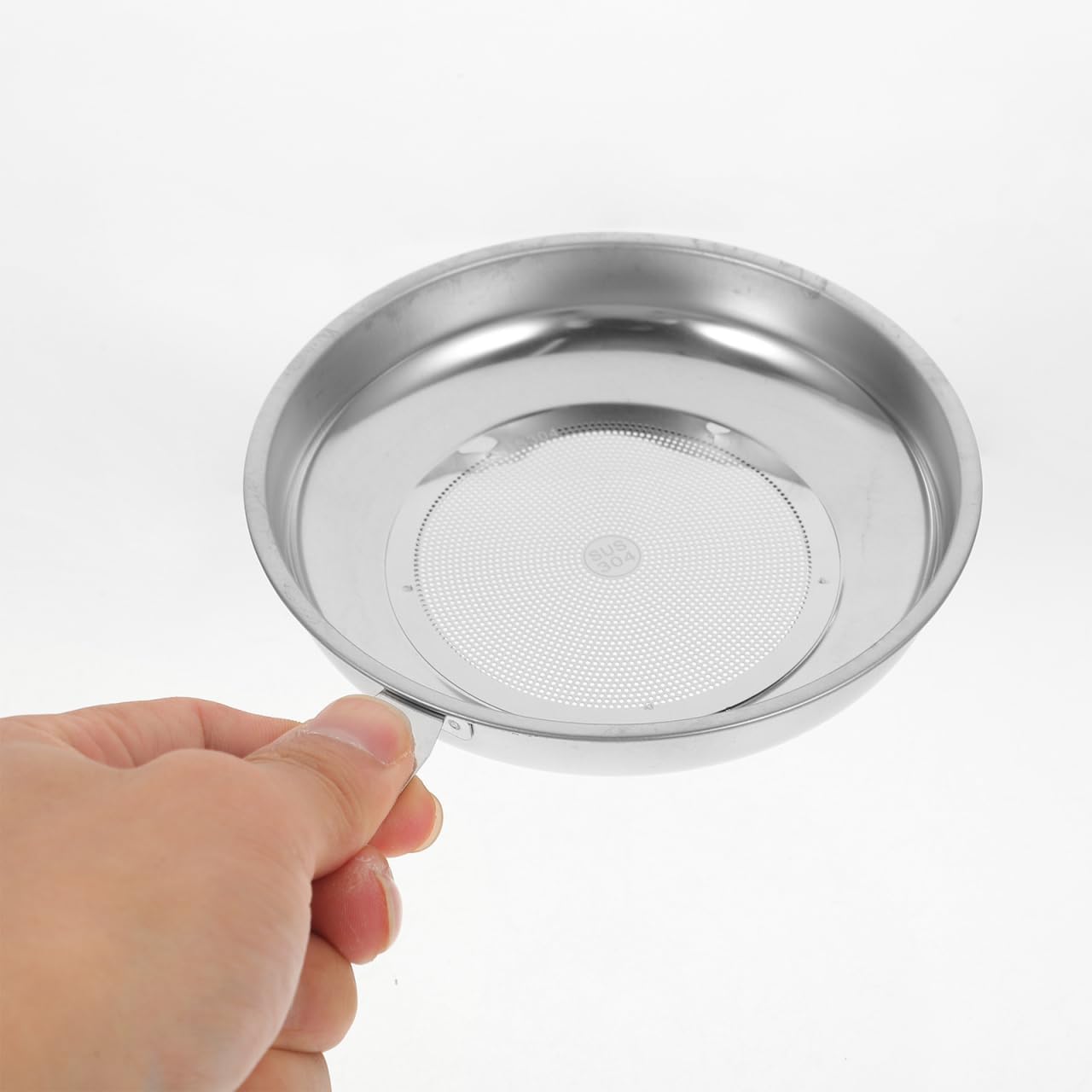 Cabilock Stainless Steel Mesh Filter 5.94 Inch Fine Mesh Strainer for Oil Pot and Tea Brewing Corrosion Resistant Kitchen Oil Holder Filter for Cooking and Bacon Grease