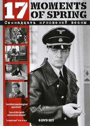 Seventeen Moments Of Spring Entire Series 6 Dvd Box Set Semnadtsat Mgnoveniy Vesny 17 Moments Of Spring Seventeen Instants Of Spring Amazon Co Uk Yuriy Vizbor Evgeniy Evstigneev Vasiliy Seventeen Moments Of Spring Entire Series 6 Dvd Box Set Semnadtsat Mgnoveniy Vesny 17 Moments Of Spring Seventeen Instants Of Spring Amazon Co Uk Yuriy Vizbor Evgeniy Evstigneev Vasiliy