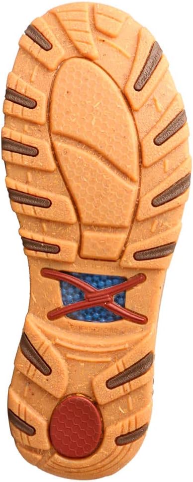 Twisted X Men's Boat Shoe Driving Moc, Moc Toe with CellStretch, Bomber & Brown, 12 M - Image 5