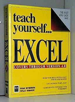 Paperback Teach Yourself Excel 4.0 Book
