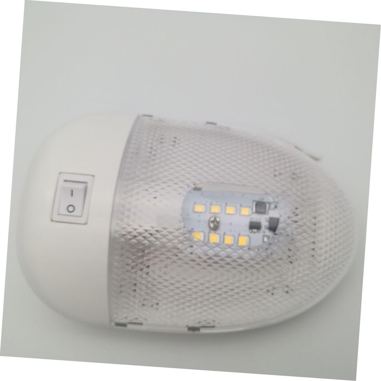 SOLUSTRE 2pièces Led Lampe De Lecture Rv Plafonnier Intérieur Pour Camping Caravane Et Remorque Éclairage Led Et Facile à Contrôler