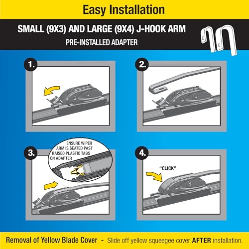 Rain-X 830116 Silicone Endura Wiper Blades, 16 Inch Windshield Wipers (Pack Of 1), Automotive Replacement Windshield Wiper Blades thumb #2