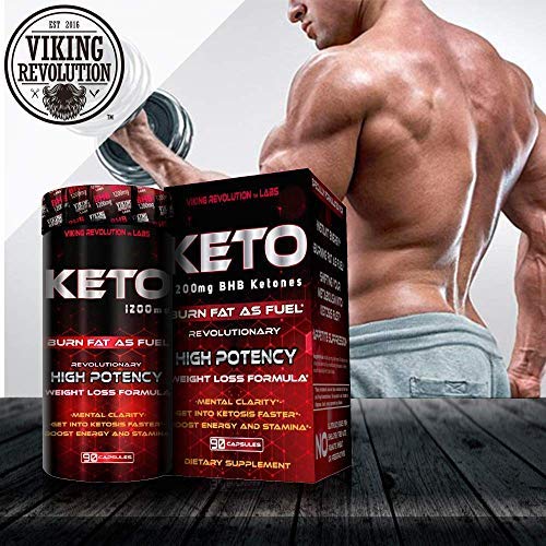 Keto Diet Pills - Weight Loss, Fat Burner Supplement - 1200mg Beta-Hydroxybutyrate, Exogenous Ketones - Formulated to Enter Ketosis, Burn Fat, Enhance Mental Focus & Clarity (90 Capsules) - Thumbnail 4