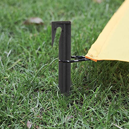 200 haringen voor robotmaaier, begrenzingskabel, grondhaken voor veilig vastzetten van begrenzingsdraad in de tuin, stabiele grondpennen van kunststof voor snelle montage in de grond - Afbeelding 6