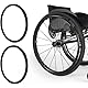 Wheelchair Push Rim Covers, 24 Inch Rear Wheel Sports Wheelchair Cover, Silicone Hand Slide Cover, Non-Slip/Wear-Resistant, Improved Grip and Traction,008,24in