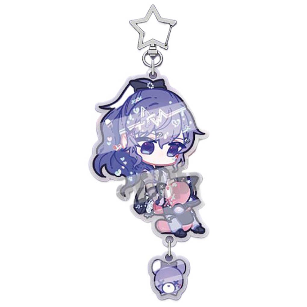 Projects Sekais Figures Keychain Game Anime Mizuki Airi Cosplay Accessories Cute Girls Keyring Pendant Projects Sekais Acryl Chain for Fans (1) — image 1