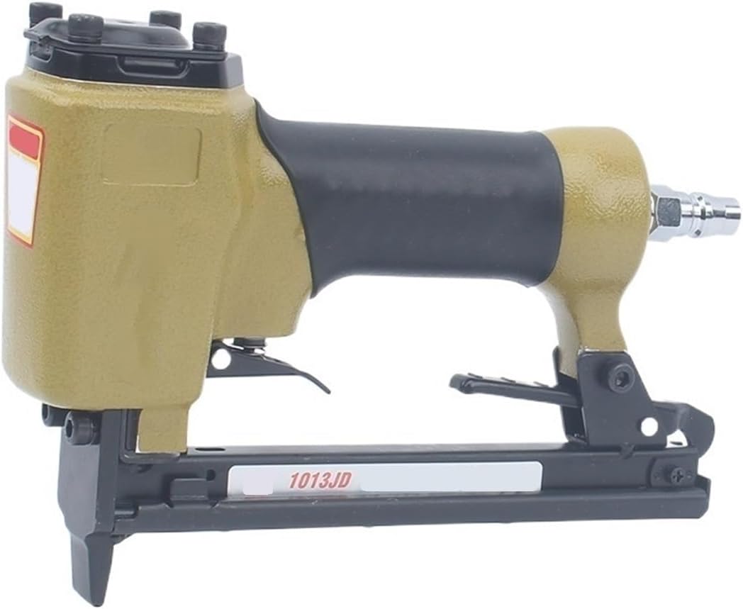 Pneumatic Stapler ，Powered Upholstery Stapler 1pcs 1013JD Pneumatic Nail Gun Air Stapler Tool 100pcs Capacity Nailer Gun
