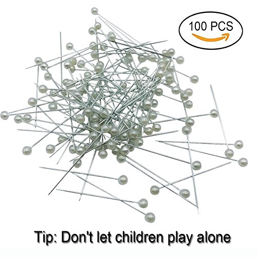 Woohome Floral Arrangement Tool Kit Floral Tape Stem Wrap 1/2 Inch, 26 Gauge Green Floral Stem Wire, 22 Gauge Green Paddle Wire And 100 Pcs Ball Head Pins For Wedding Bouquet Diy #TOP3