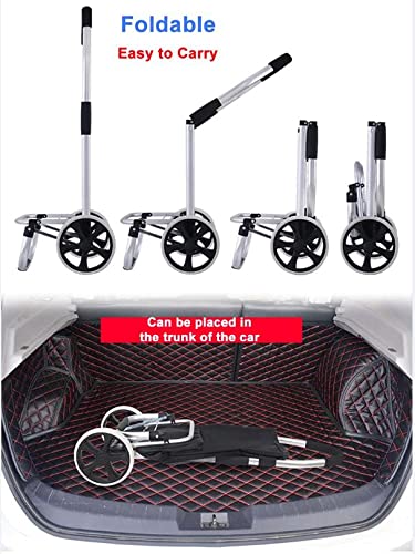 Tragbarer Trolley / Faltbarer Einkaufstrolley / Faltbarer und Teufelsmarktwagen Treppe / B – Bild 7