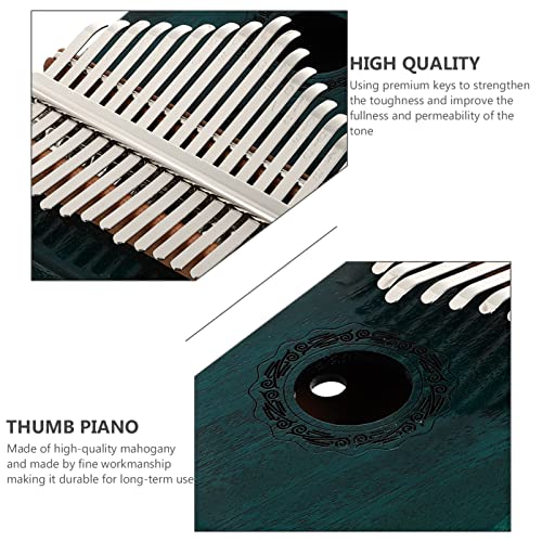 BIENKA Kalimba 17 Key Thumb Piano: Portable Mbira Finger Piano with Tuning Hammer Professional Instrument Gift for Kids… - Les Beatles, Paul McCartney, John Lennon, RIngo Starr, George Harrison BIENKA Kalimba 17 Key Thumb Piano: Portable Mbira Finger Piano with Tuning Hammer Professional Instrument Gift for Kids… – Image 8