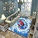 Tapis Douce, Moquette Décoratif De Style Moderne, Couverture Rampante Pour Enfants, 3D Imprimer De L'Art Spiderman Volant, 180(H)X200(W)Cm, The Rug Pour Chambre Et Salon Ou Chambre D'Enfants